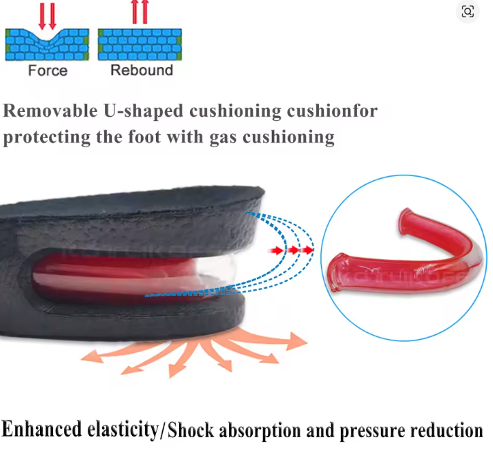 ElevateYou™ 3–9cm Invisible Height Increase Insoles